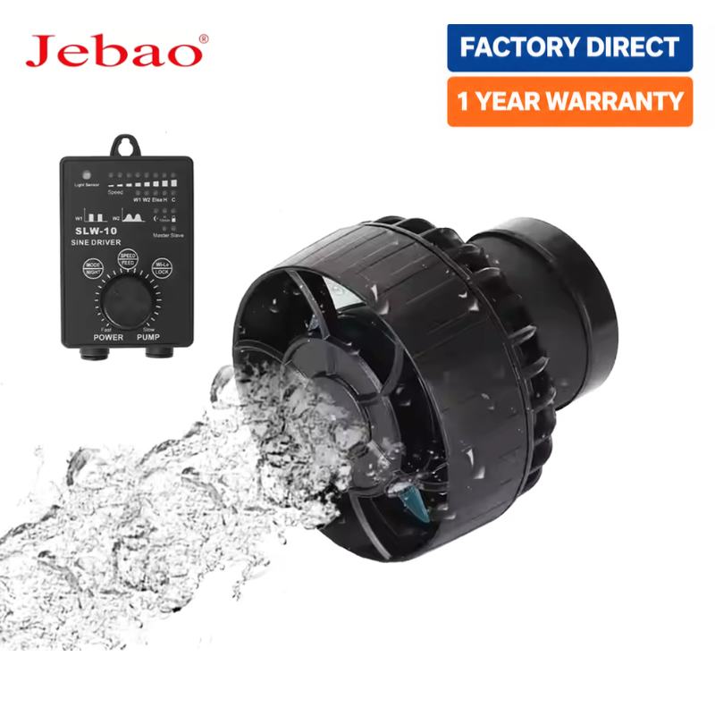 Marine Aquarium Equipment - Jebao Jecod SLWシリーズ手動制御式定速対応SINEアクアリウムウェーブメーカーポンプ（淡水・海水魚水槽用）