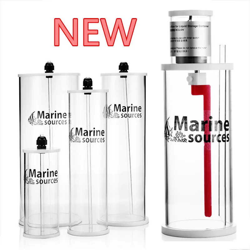 Marine Aquarium Used - マリンソースアクアリウムドージングポンプスケール液体貯蔵バケットアクリル製海水サンゴ栄養ミキサー併用