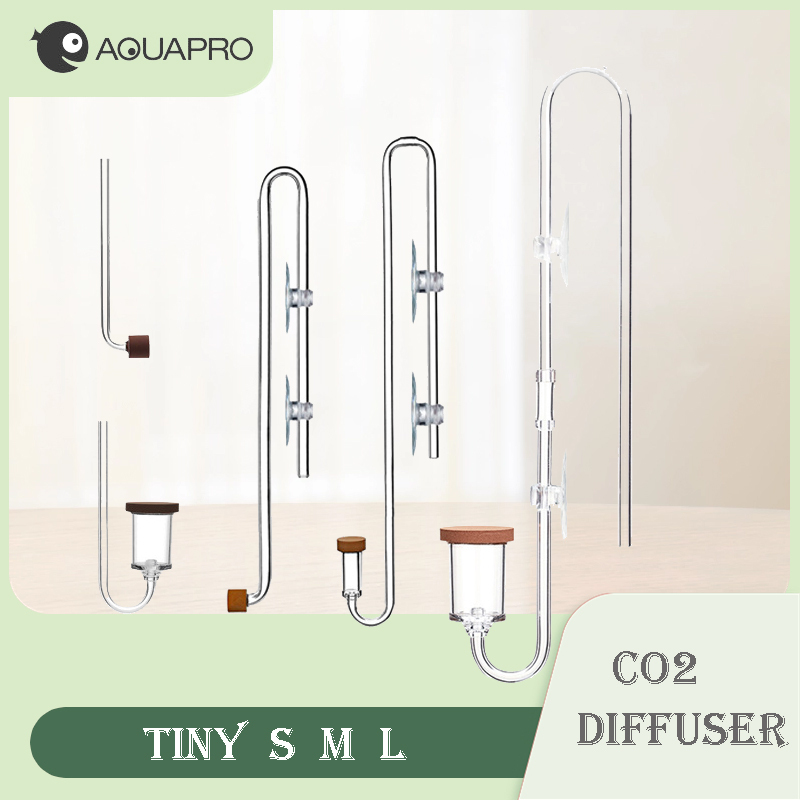 Marine Aquarium Equipment - 水族館 CO2 ディフューザー水槽バブルミニカウンターアクセサリー噴霧器機器アクヴァリウムフィルターテラリウムマリングッズツール