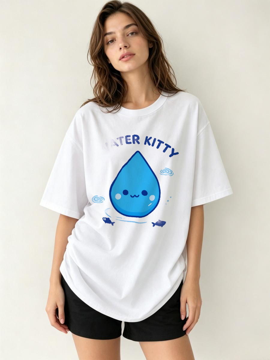 Marine Aquarium Exhibition - Tシャツ 女性用 サテン光沢のある表面 水族館訪問 海洋生物学展示会 授業スケジュール
