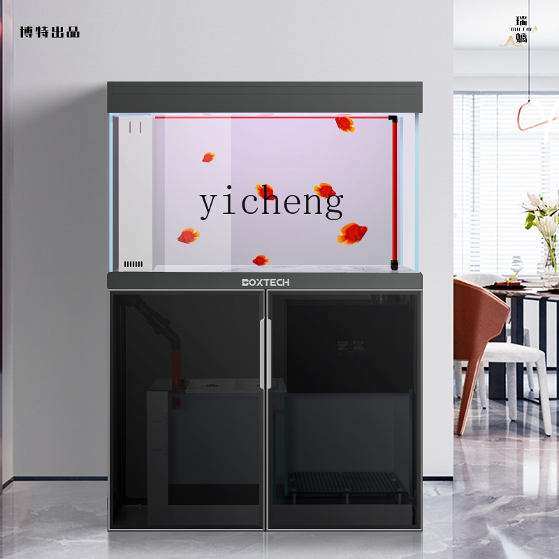 LYY水槽 リビングルーム エコタンク 超白ガラス水槽 エコ - Marine Aquarium With Sump のレビューと価格