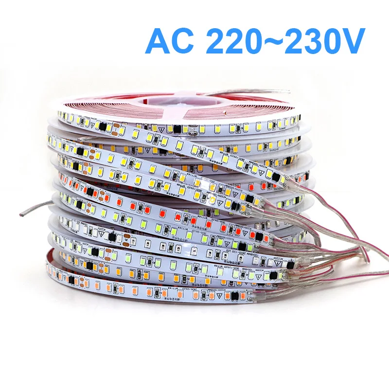 AC220V 230V 5 メートル 600 LED ストリ - Actinic Blue Led のレビューと価格