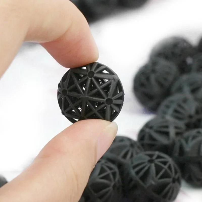 50個入り 16mm アクアリウム用バイオフィルターボール  - Aquarium Marine Plants のレビューと価格