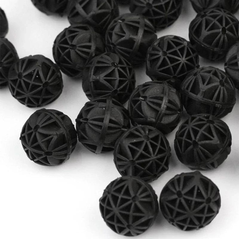 50個入り 16mm アクアリウム用バイオフィルターボール  - Aquarium Marine Plants のレビューと価格