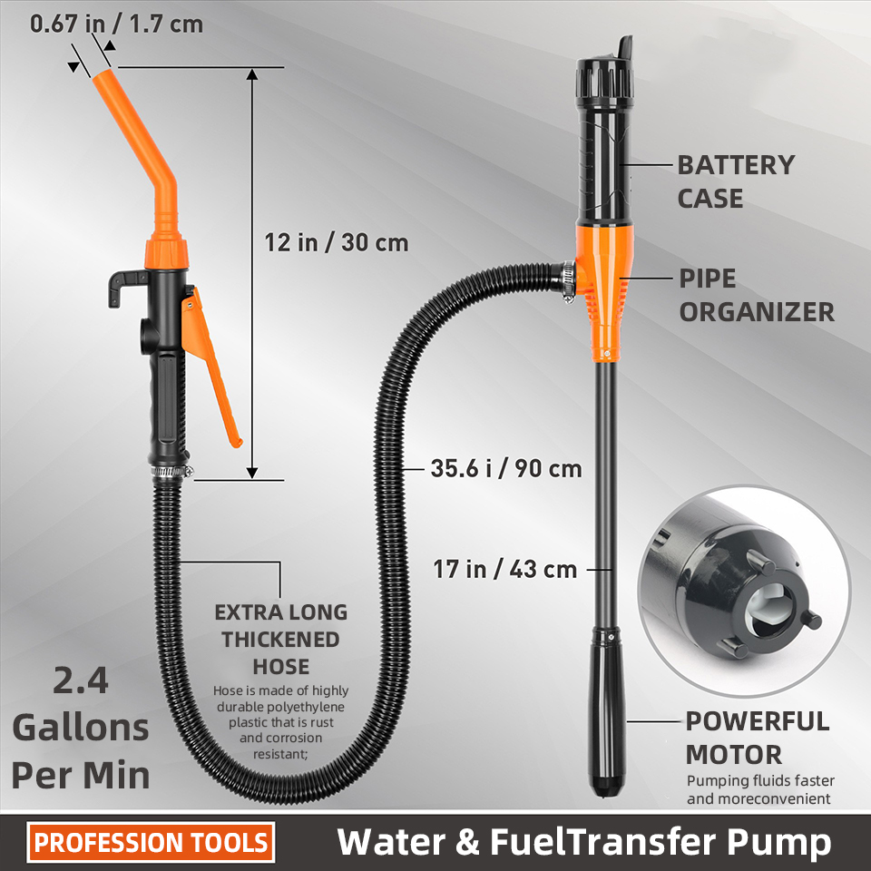 リチウム電池式燃料移送ポンプ、車のガソリンタンク、水、ワイン - Marine Aquarium Equipment のレビューと価格
