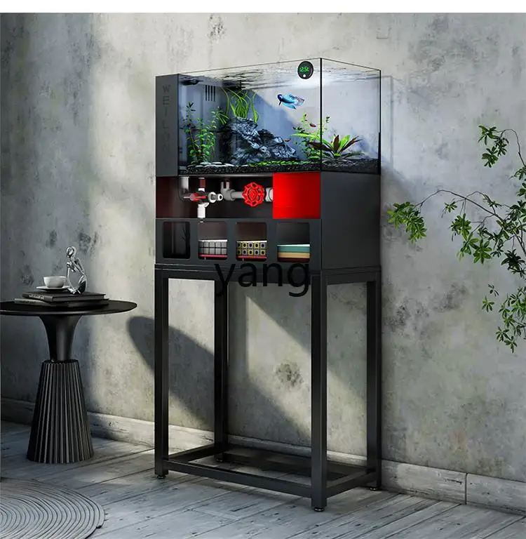Lhh リビングルーム 小型水槽 超白ガラス 金魚水槽 フィ - Marine Aquarium With Sump のレビューと価格