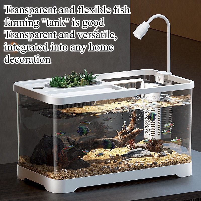 水槽 家庭用水槽 リビングルーム 卓上 生態循環水槽 フィル - Marine Aquarium With Sump のレビューと価格
