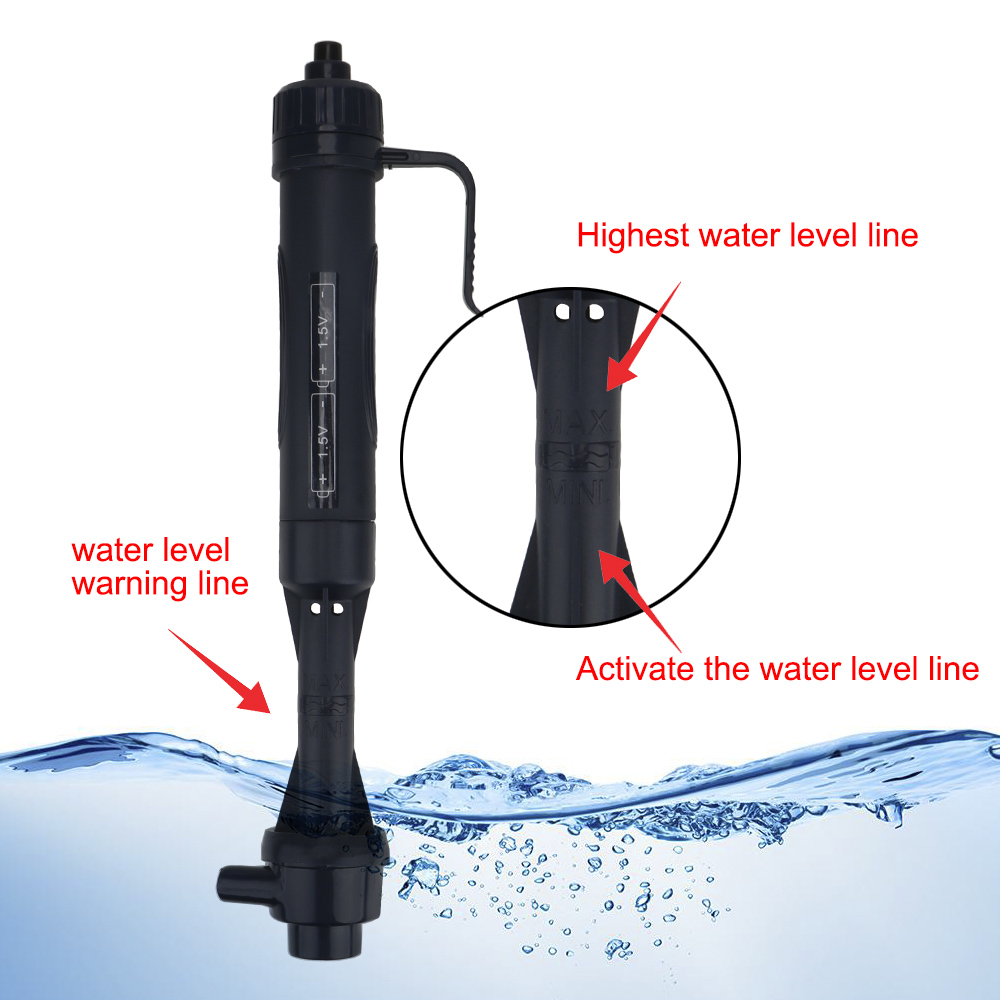 電動水交換ポンプ砂利クリーナーツール水族館の水槽パイプ真空水 - Marine Aquarium With Sump のレビューと価格