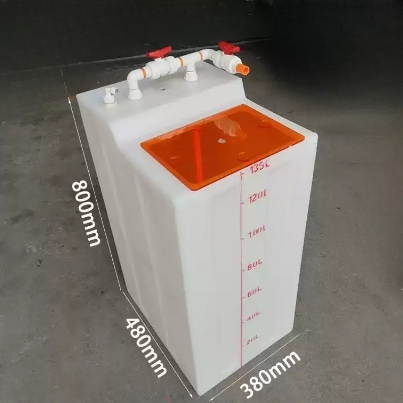 アクリルカバー付き厚型塩水混合バケツ、海水水槽用給水タンク（ - Marine Salt Mix のレビューと価格