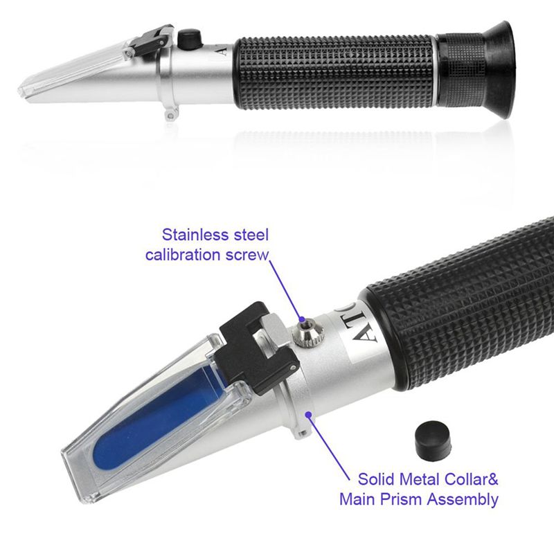 A84E-2X 海水および海洋魚類飼育水槽用塩分屈折計 0- - Marine Aquarium Temperature のレビューと価格