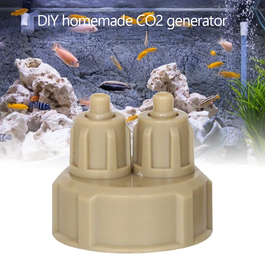 水族館 CO2 システム発生器ボトルキャップ水槽生きている植 - Marine Aquarium Equipment のレビューと価格