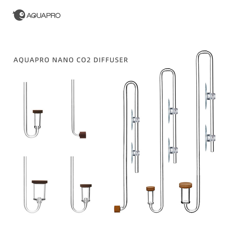 水族館 CO2 ディフューザー水槽バブルミニカウンターアクセ - Marine Aquarium Equipment のレビューと価格