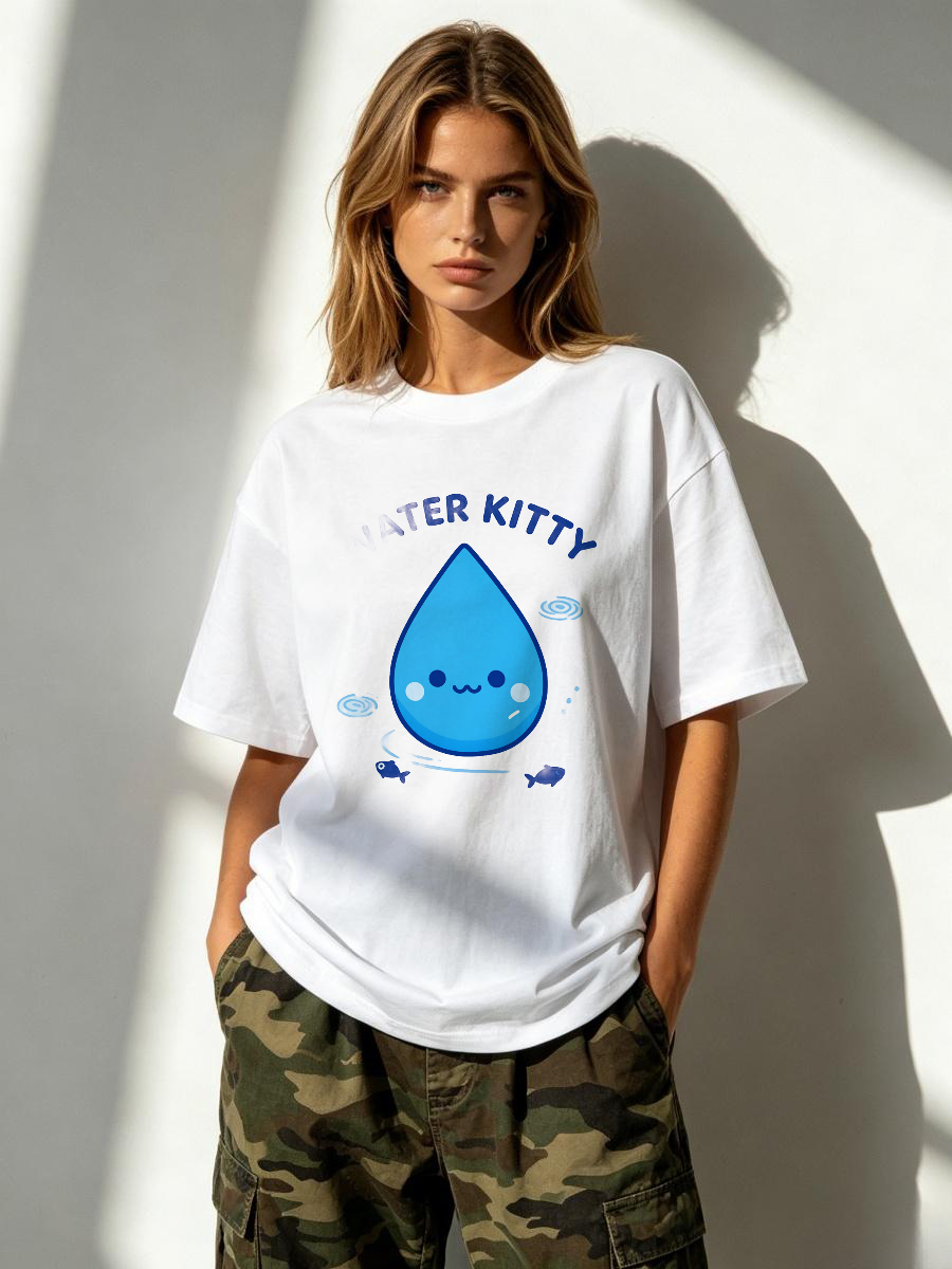 Tシャツ 女性用 サテン光沢のある表面 水族館訪問 海洋生物 - Marine Aquarium Exhibition のレビューと価格